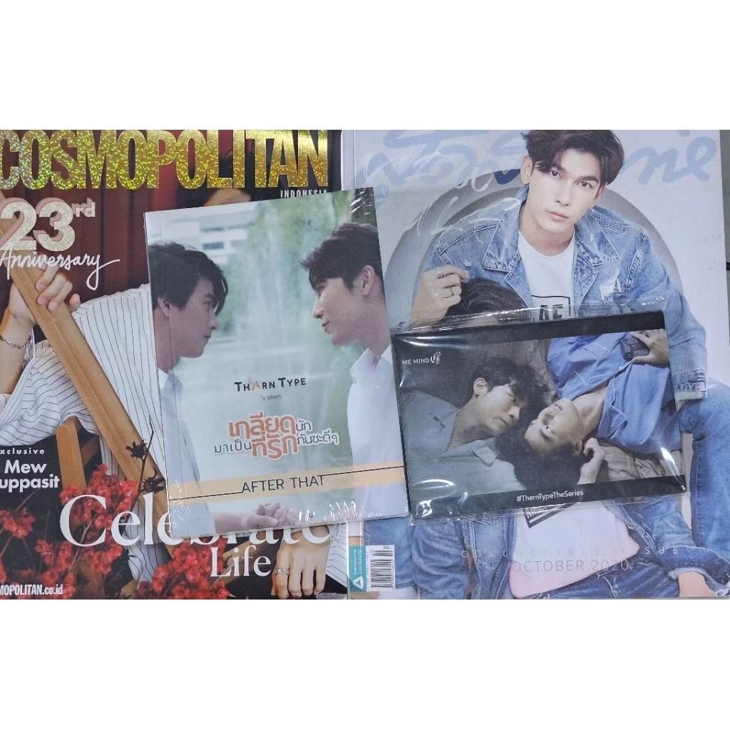 Tharntype book 'after that' + post card set