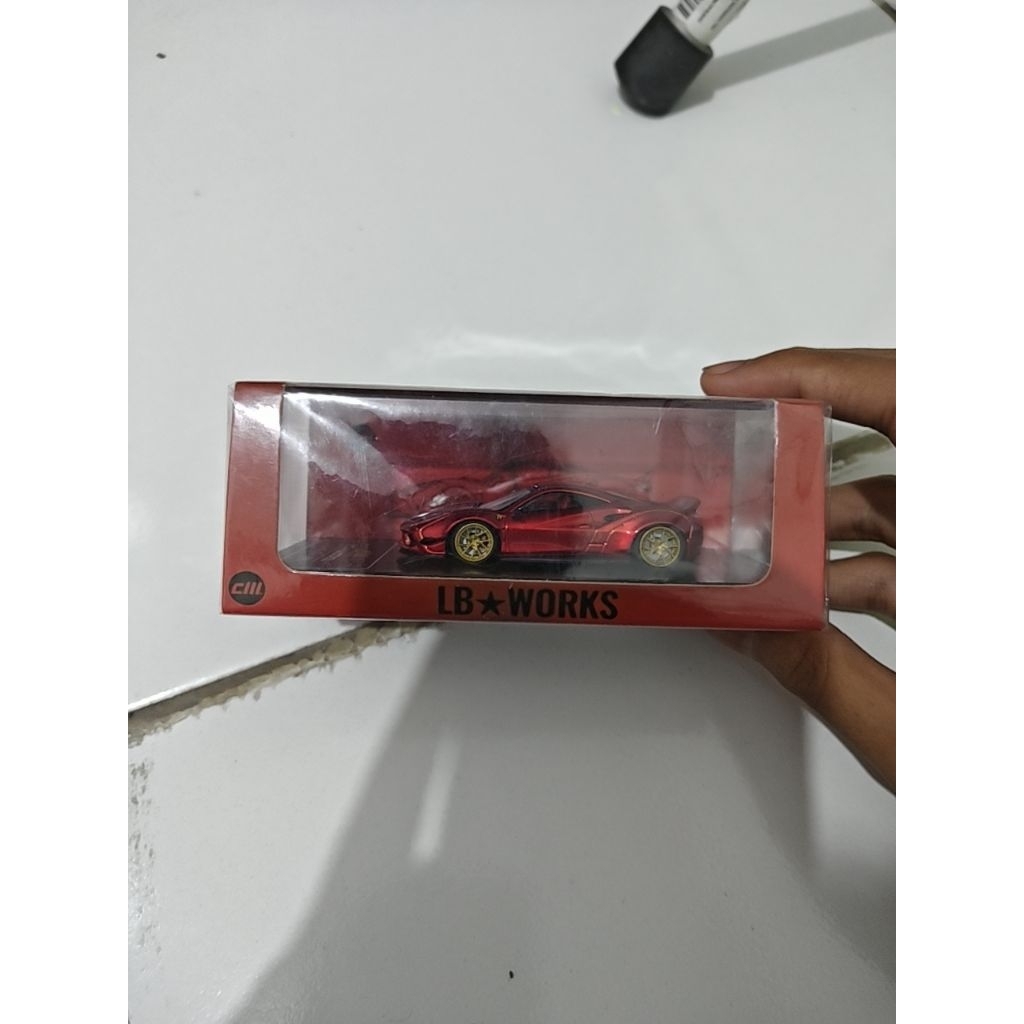 CM Model Ferrari 488 Red LB Works | SEALED