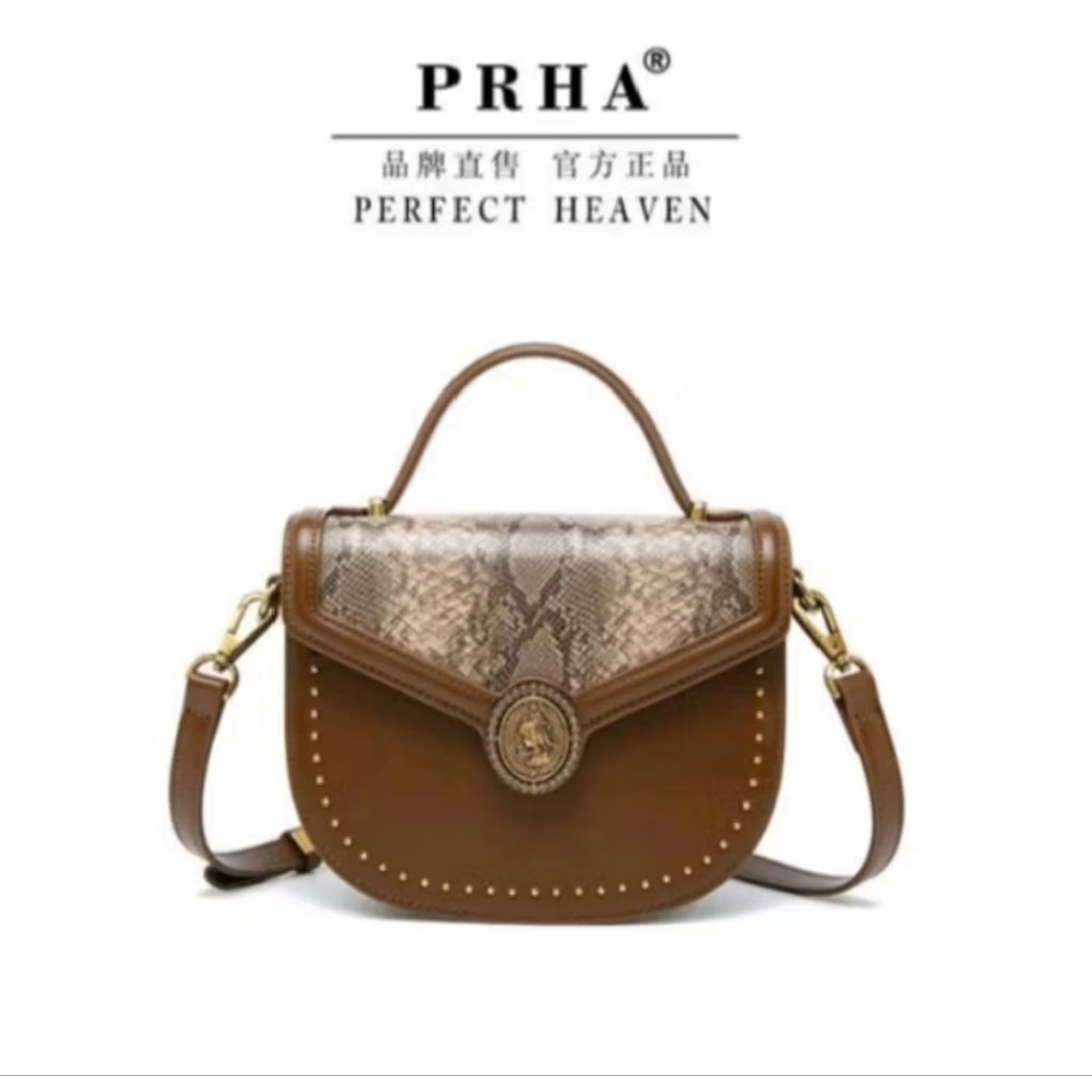 PRHA Tas Wanita Slingbag Ular