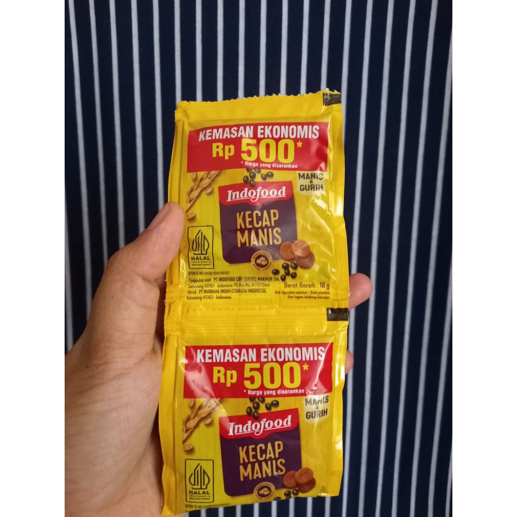 KECAP MANIS INDOFOOD SACHET (5pcs×17ml)