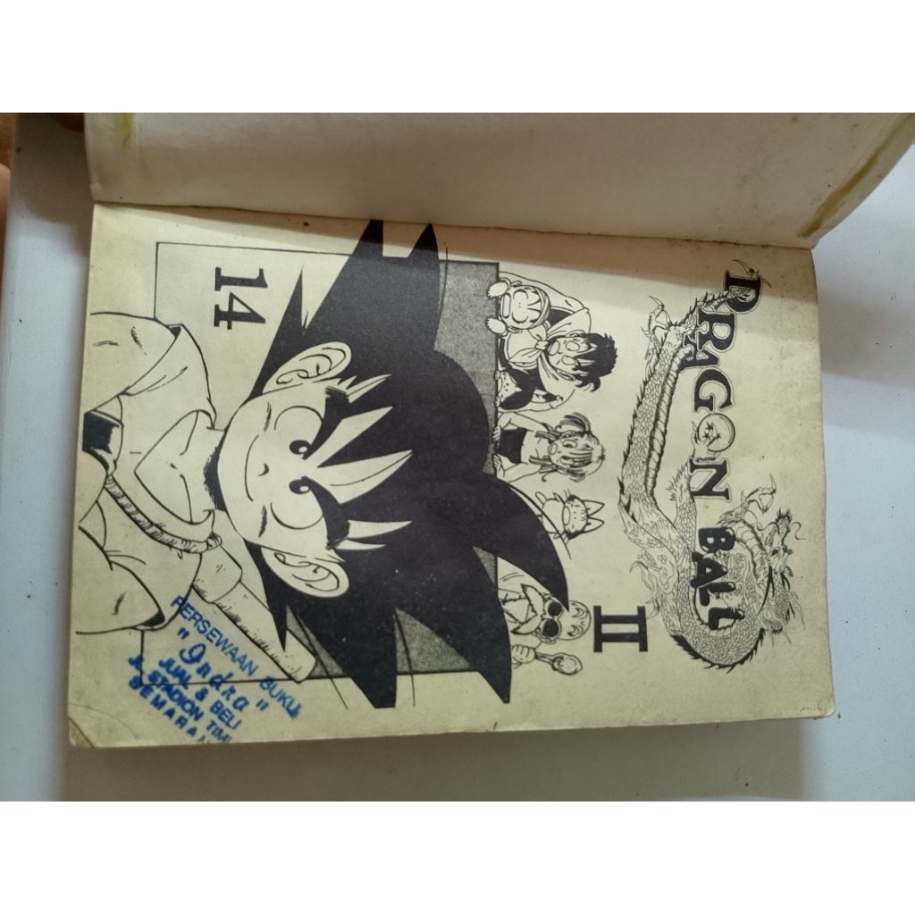 Dragon ball II rajawali grafiti vol 13 ,14