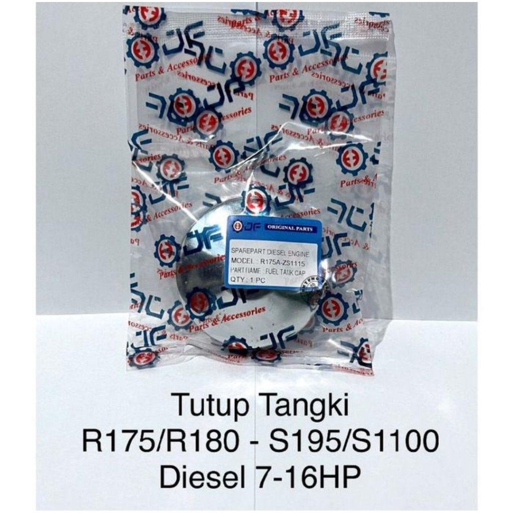 Tutup Tangki Solar R175 R180 S195 S1100 | Tutup Tangki Mesin Diesel Dongfeng