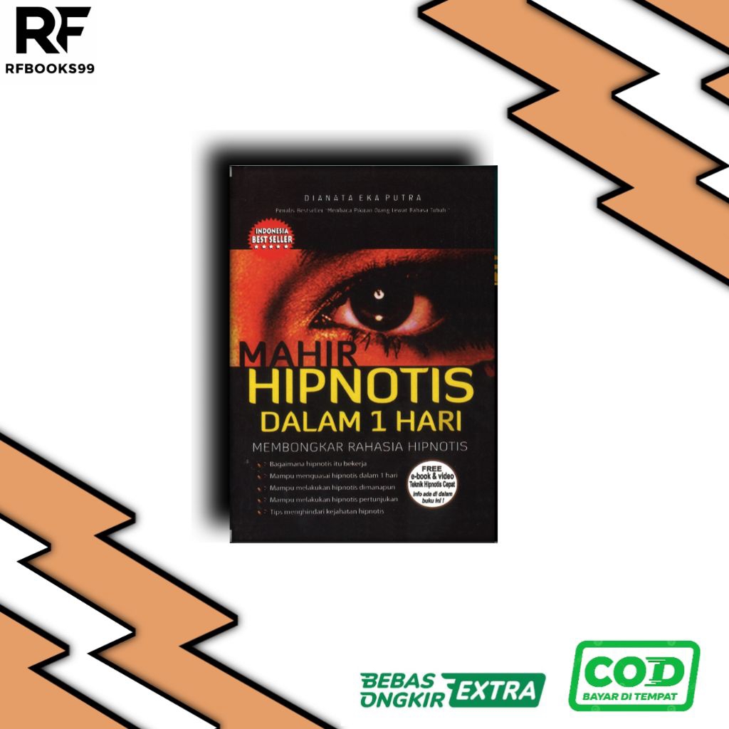 Buku MAHIR HIPNOTIS DALAM 1 HARI Membongkar Rahasia Hipnotis