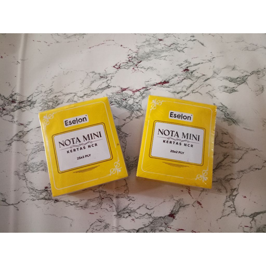( 1Pack/10Pcs ) Buku Nota 2ply Eselon Mini