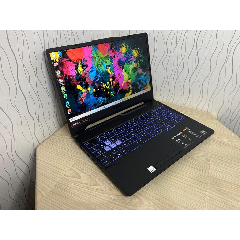 ASUS TUF GAMING A15 FA506NCR RYZEN 7-7435HS RAM 16GB/SSD 512GB RTX 3050 4GB