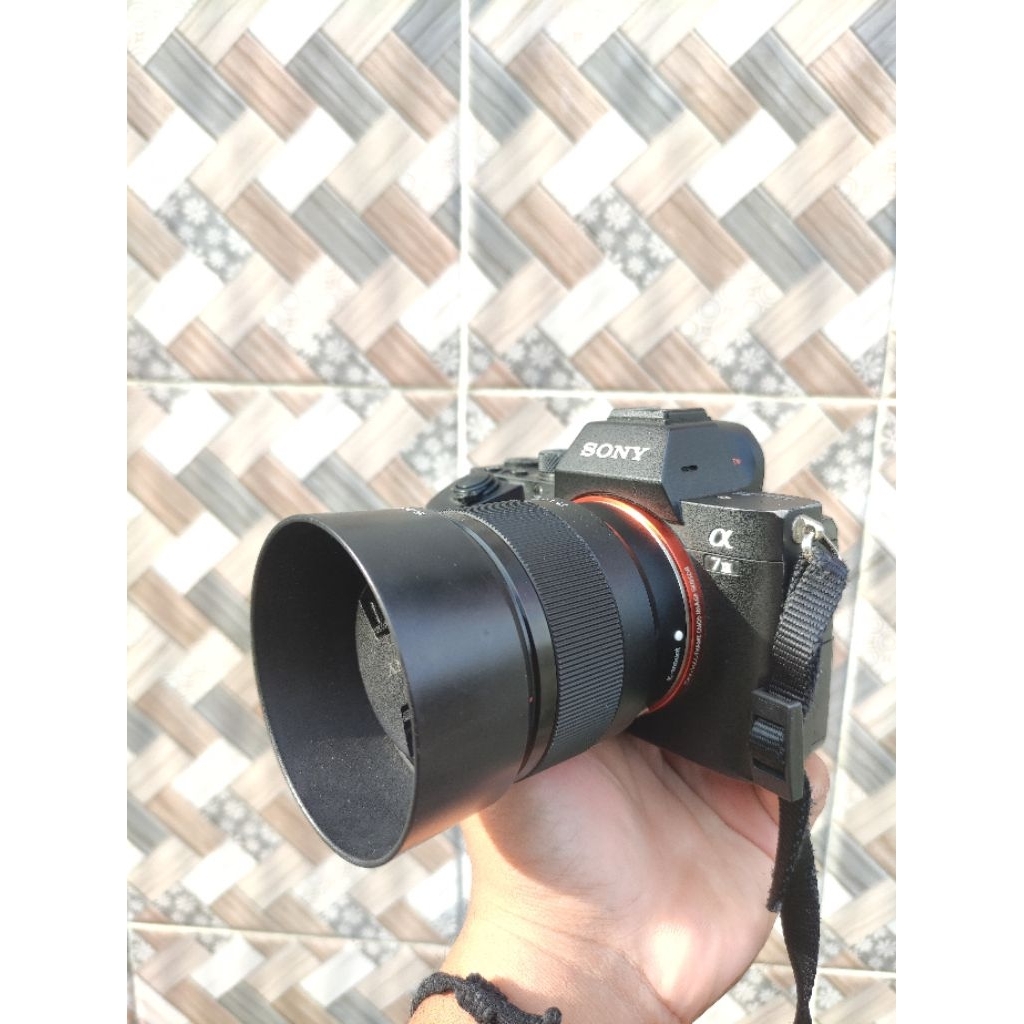 KAMERA MIRRORLESS SONY A7 MARK III LENSA FIX FE 50MM F1.8