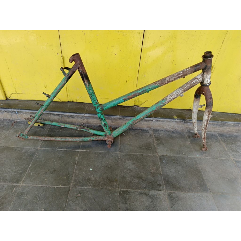 framefork sepeda federal lady 24 jadul antiq