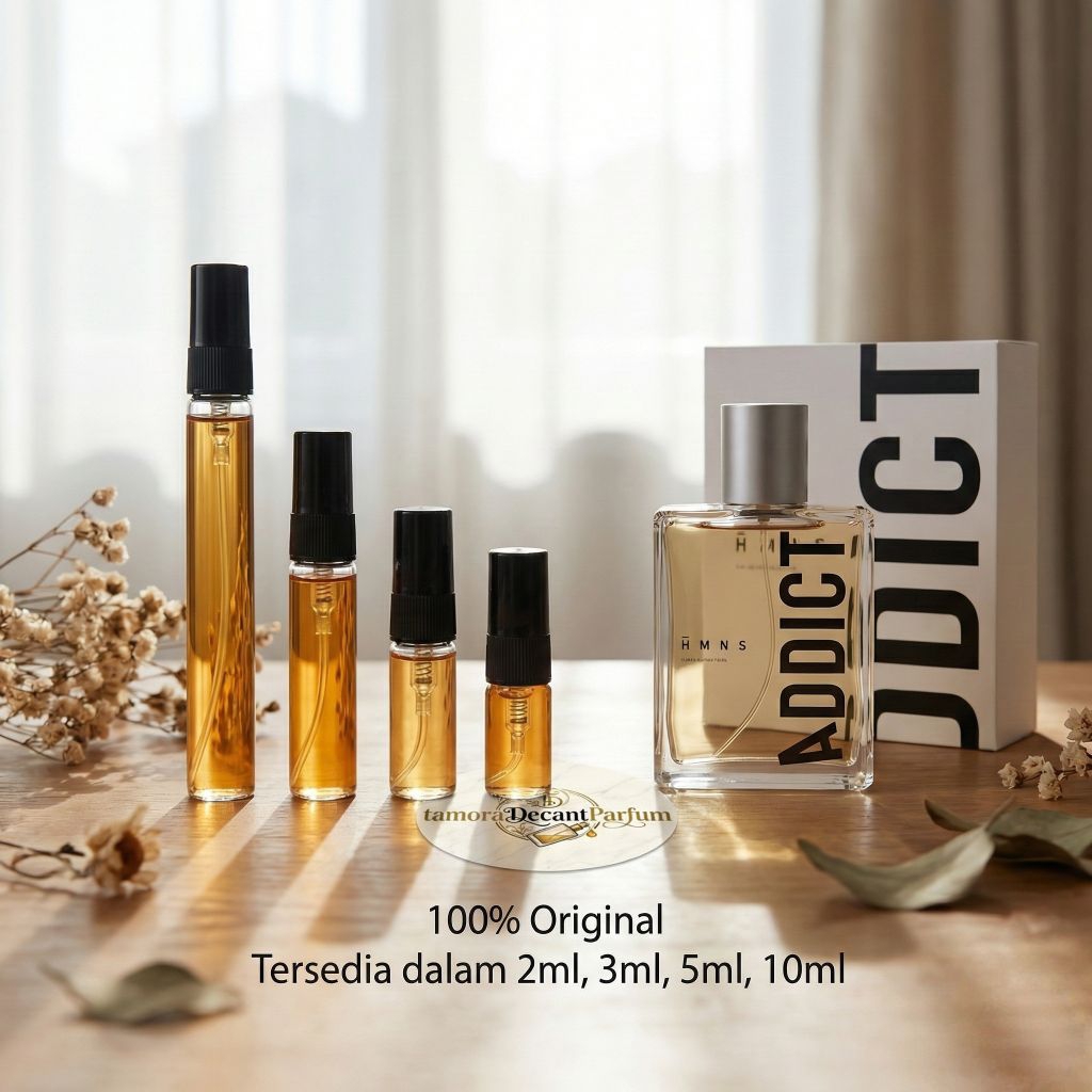 Decant parfum HMNS Addict original | Aroma Fruity Coffee Amber, Wangi Tahan Lama