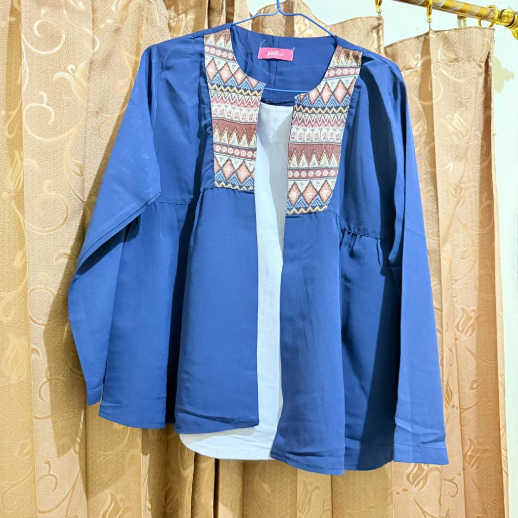 Baju/Kemeja Biru Dongker Preloved