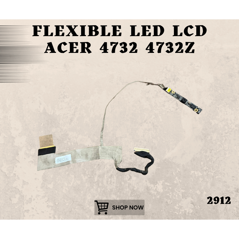 FLEXIBLE LED LCD LVDS LAPTOP ACER 4732 4732Z SECOND