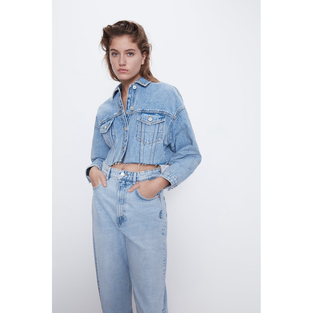 ZARA - CROPPED JEANS JACKET