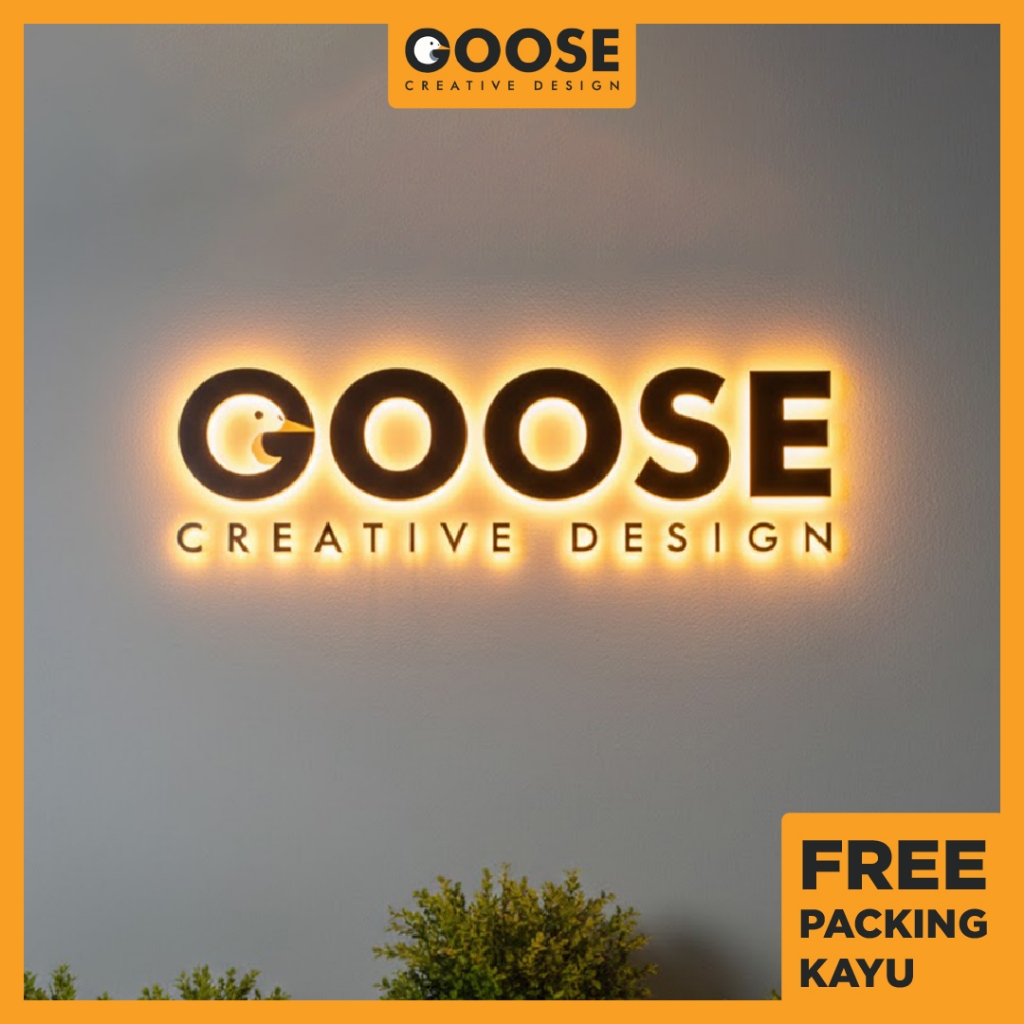 huruf timbul akrilik led lampu nyala | Huruf timbul akrilik custom