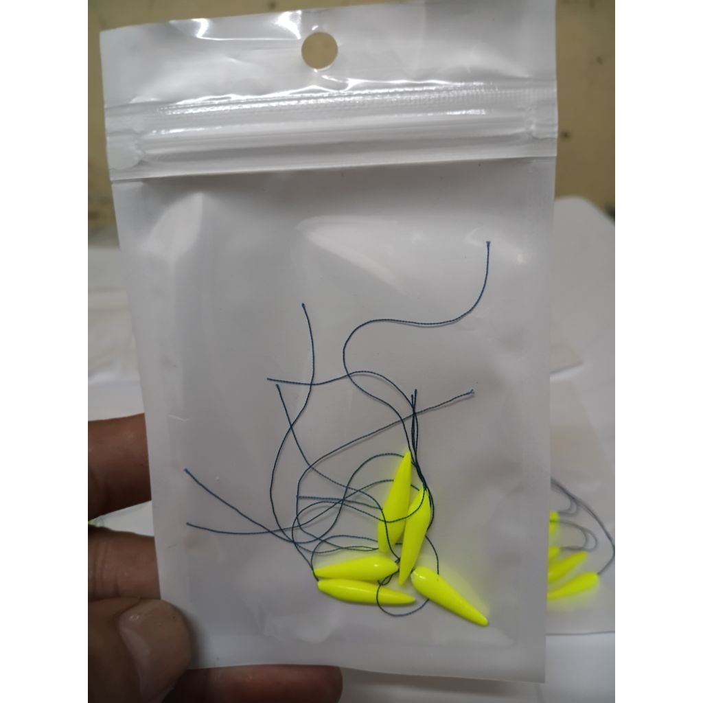 PELAMPUNG BENANG / PELAMPUNG PANCING CAT BENANG CABE,BULAT/ 5pcs