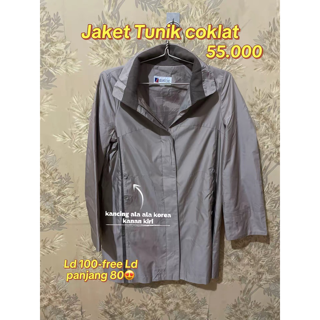 Jaket Wanita Jaket Casual Jaket Canvas Jaket Zipper