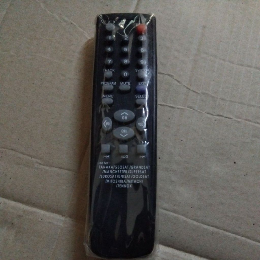 REMOTE RECEIVER PARABOLA TANAKA,GEOSAT,GRANDSAT,MITOSHIBA