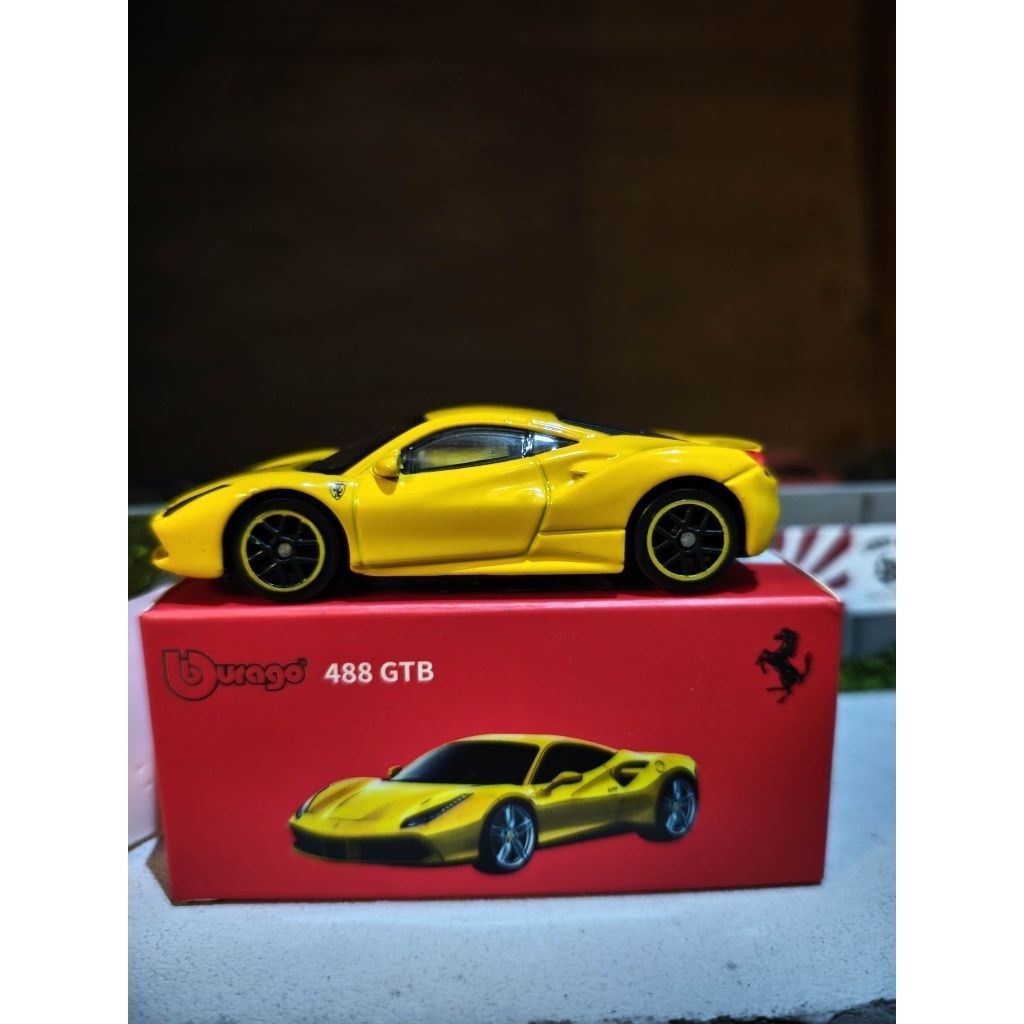 burago Ferrari 488gtb unsealed
