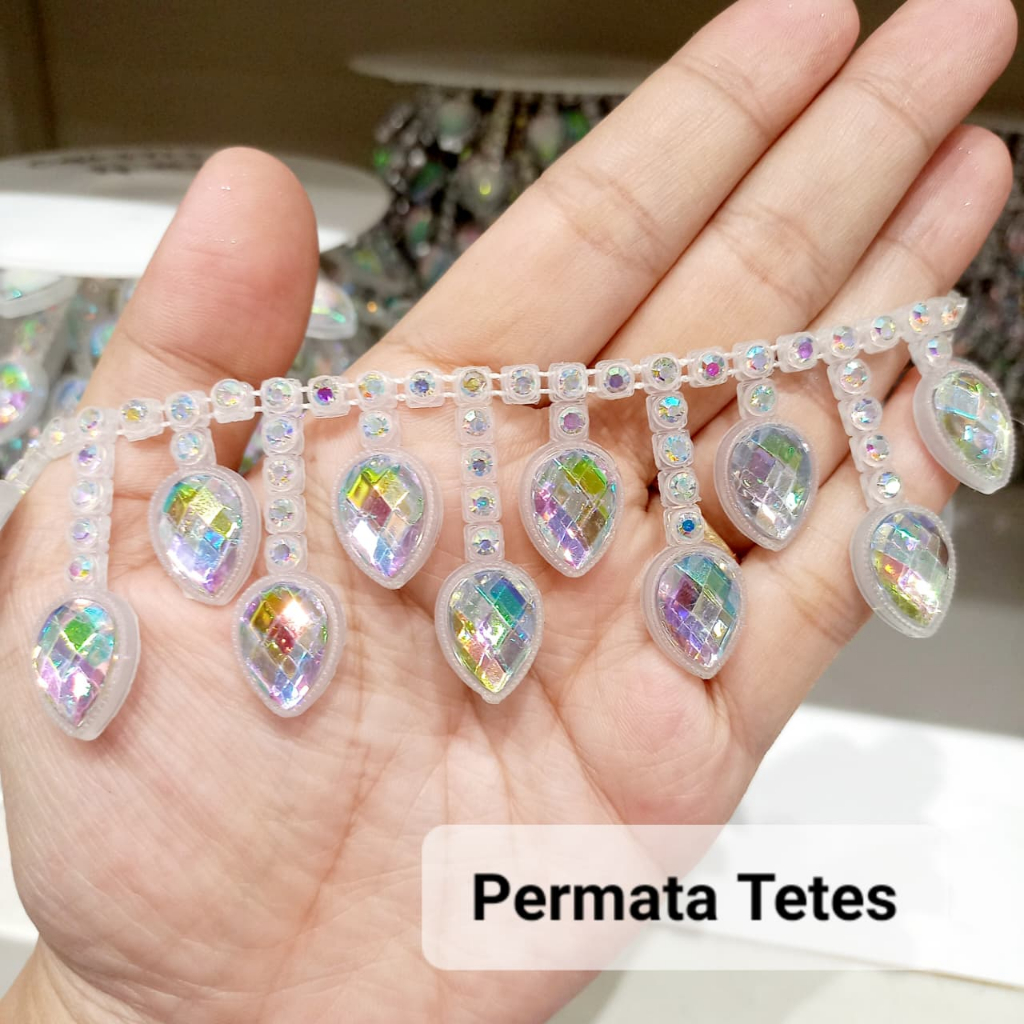 Permata Tetes Meter Variasi Permata Meteran
