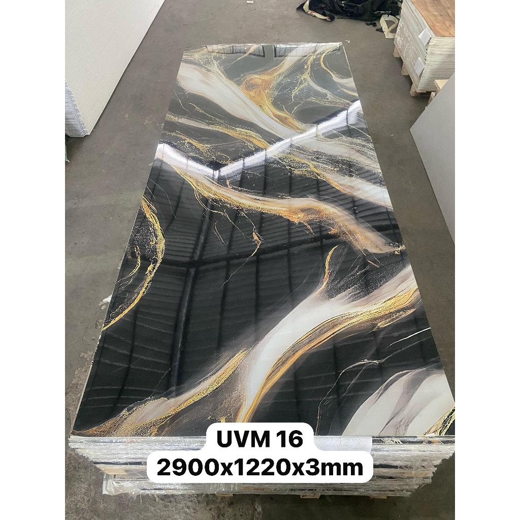 Marmer Panel PVC WallBoard Marmer yang Glosy uk 290
