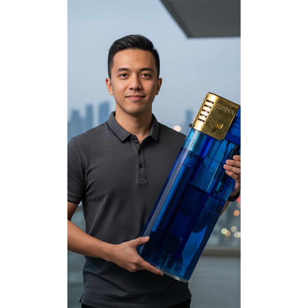 KOREK API BARA ZAKU JUMBO ZK-551 118 RAINBOW