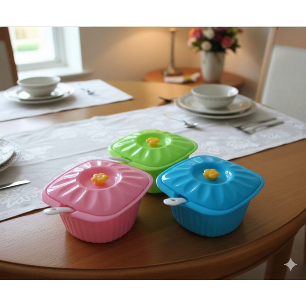 BASI PLASTIK / BASI PRASMANAN / BASI TUTUP WARNA / TEMPAT PRASMANAN SEGI / WADAH SERBAGUNA / WADAH S