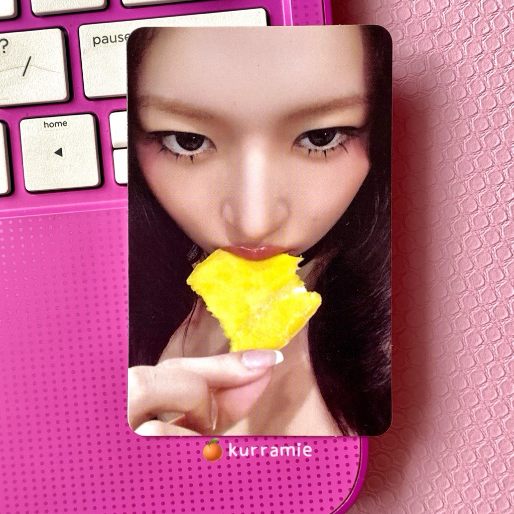 (clearance sale) official photocard rei ive pc gasp album pb era secret rei zoom biscuit hd