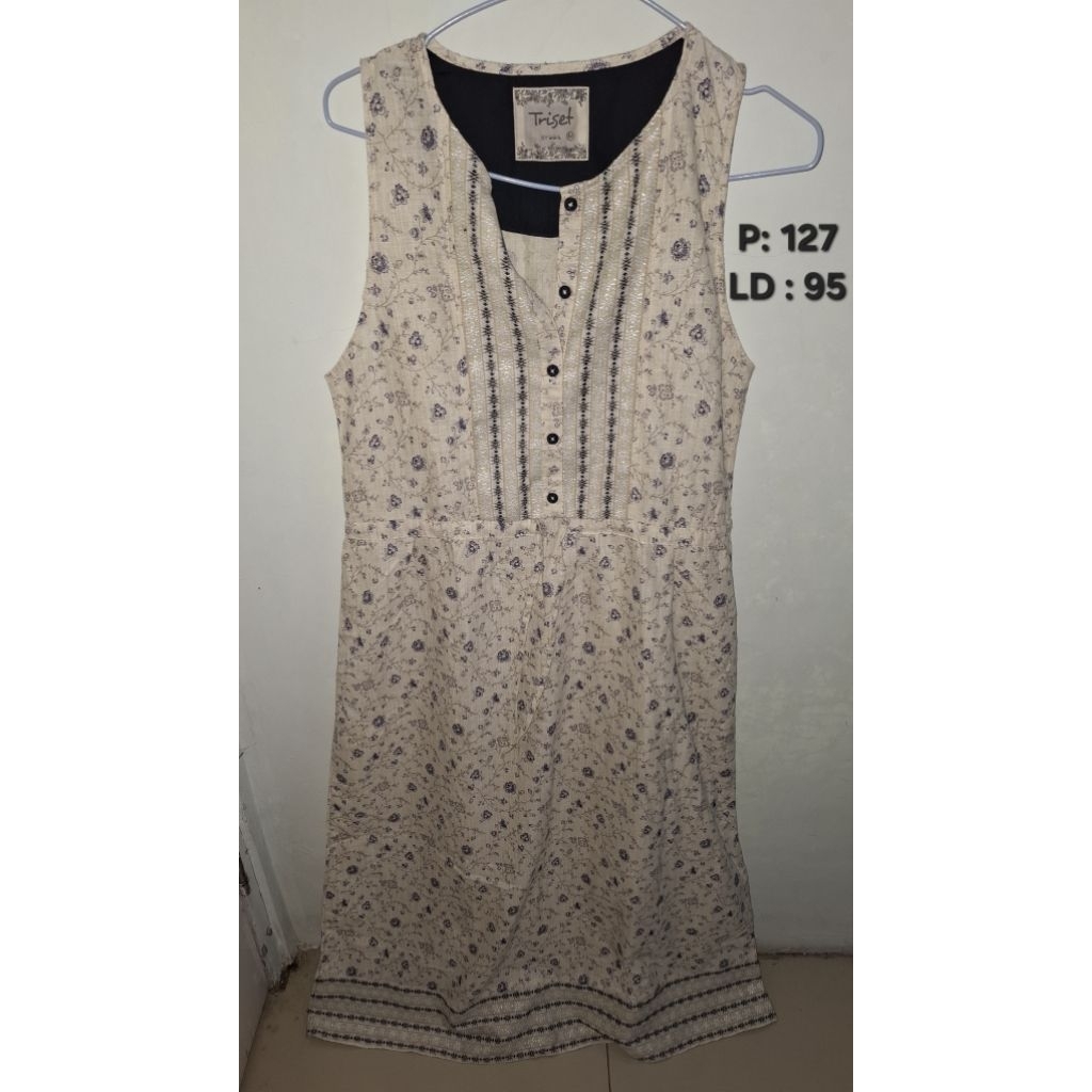 preloved dress triset