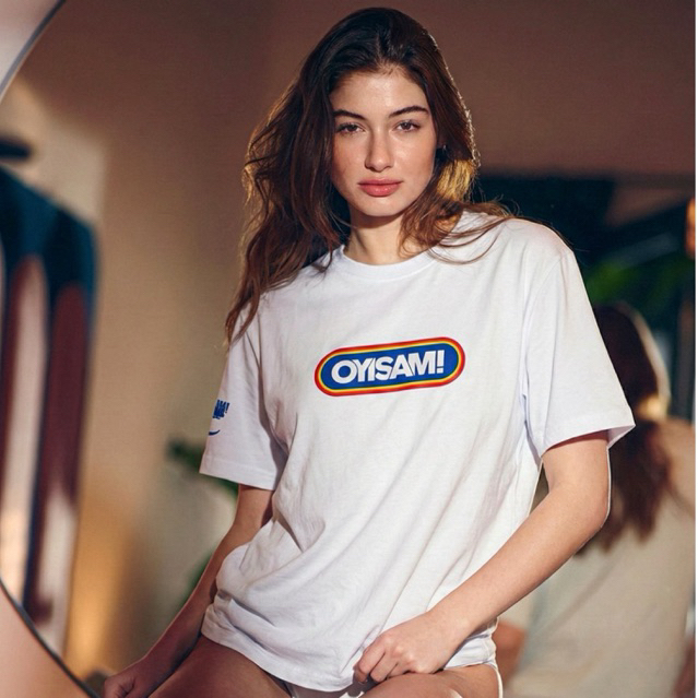 OYISAM T-SHIRT "OVAL WHITE"