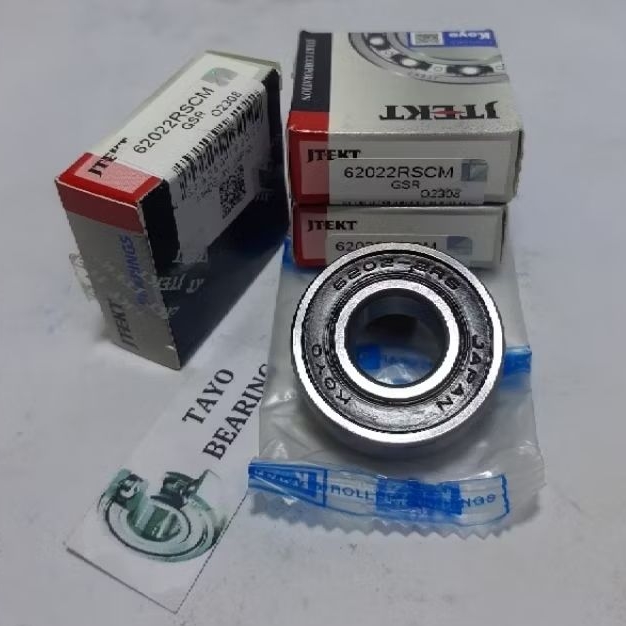 BEARING 6202 2RS KOYO LAHER 6202 2RSCM KOYO Size 15X35X11MM