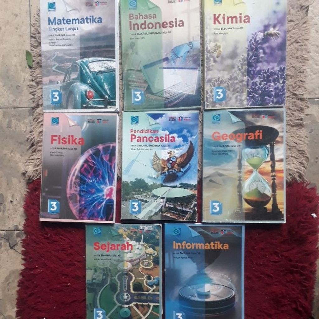 Matematika Tingkat Lanjut Untuk SMA/ MA Kelas XII ,Bahasa Indonesia XII Kimia Untuk SMA/ MA Kelas XI