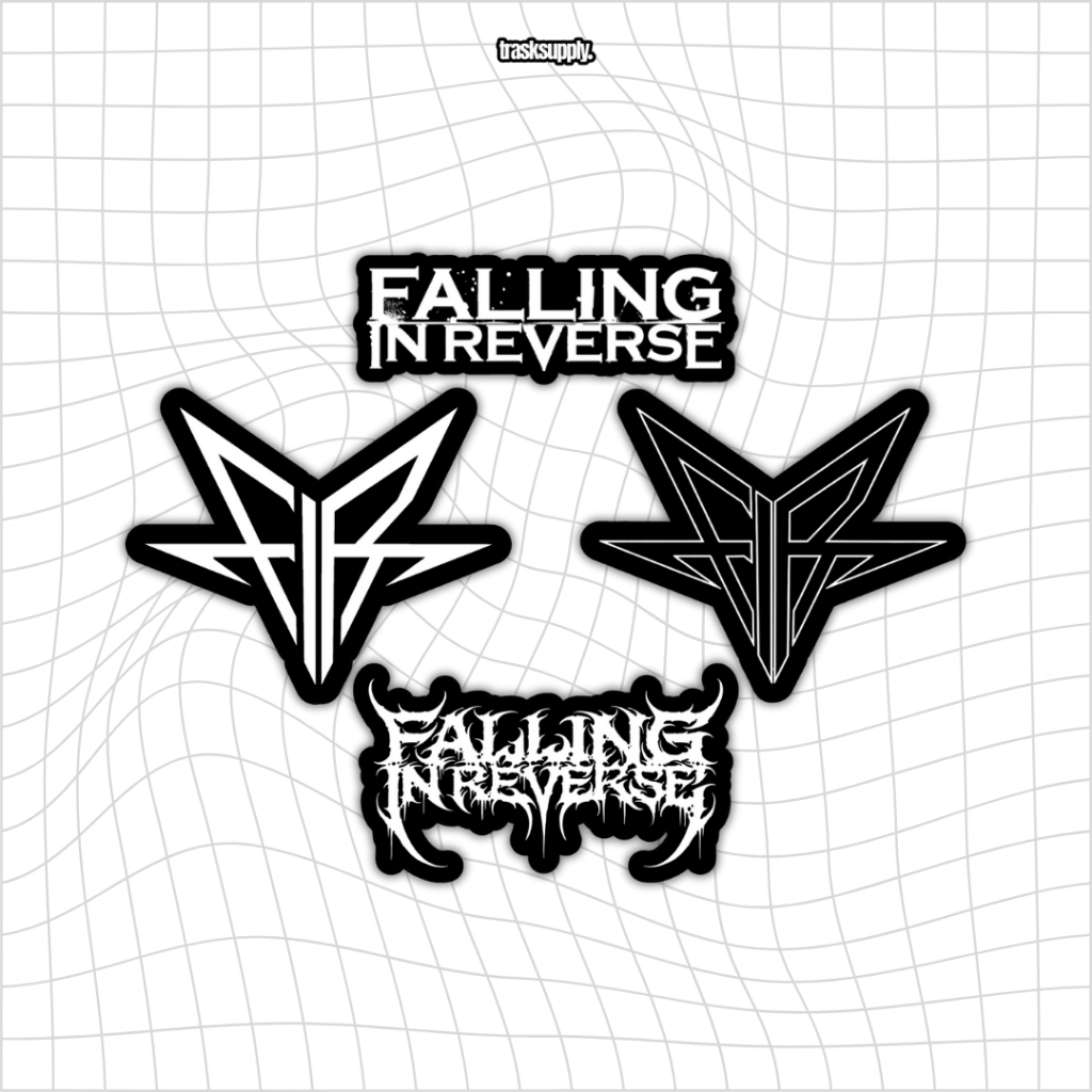 Sticker Falling In Reverse - STICKER BAND