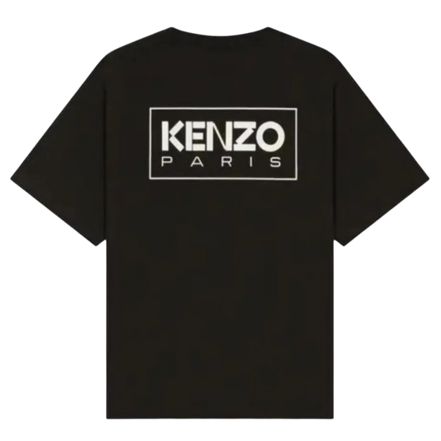 Kenzo Logo Box Black / Kaos Branded Original