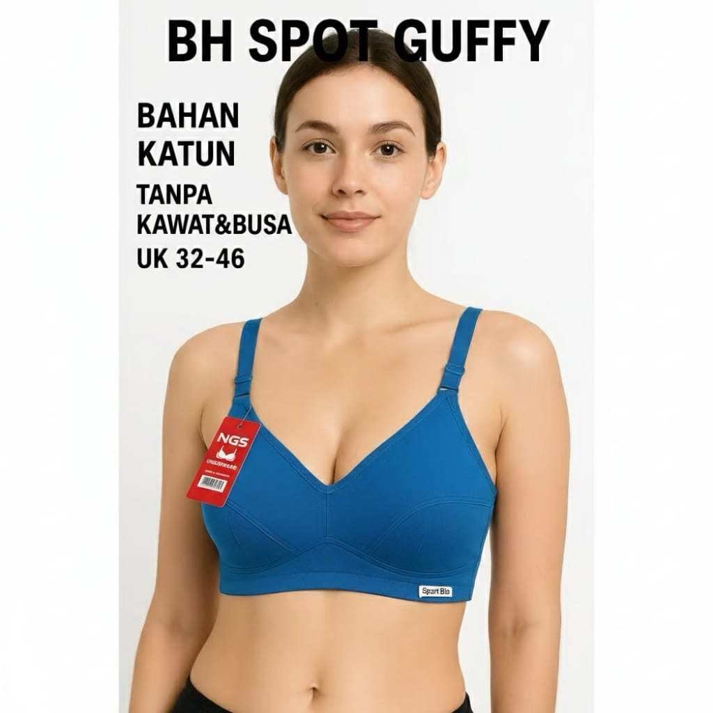 Hot Deals Sport Bra Wanita Isi 6 Pcs Cewek Remaja Dan Dewasa Tanpa Kawat Tanpa Busa - Bh Sport Guffy