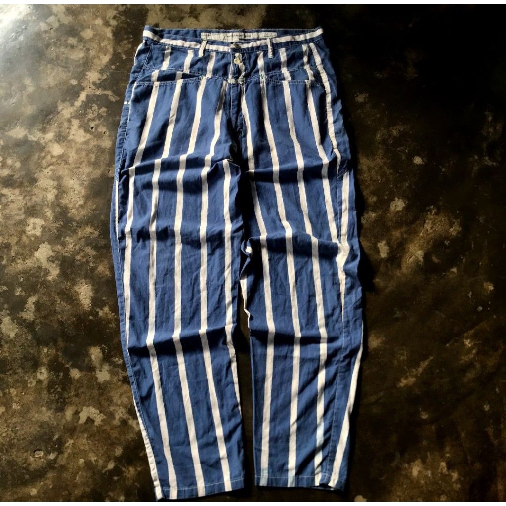 LUXURY MARITHE FRANCOIS GIRBAUD REGULAR JAPAN STRIPE PANTS
