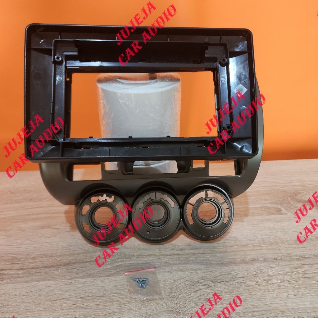 Frame head unit tv mobil android 10 inch mobil honda jazz 2004-2007