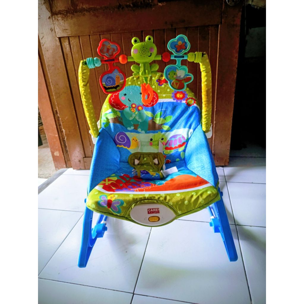 bouncer care ayun ayunan kursi goyang bayi