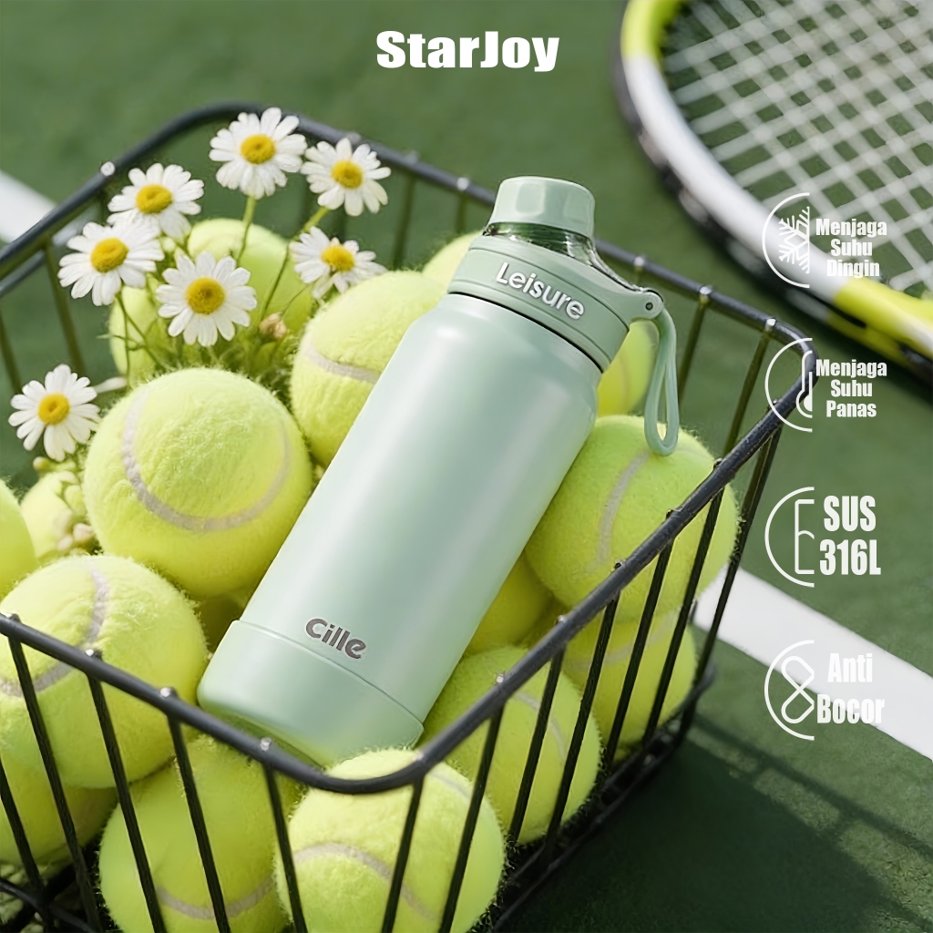 STARJOY/Cille Tumbler Stainless 850ml Botol Minum 850ml Tahan Panas / Dingin Portable Stainless Stee
