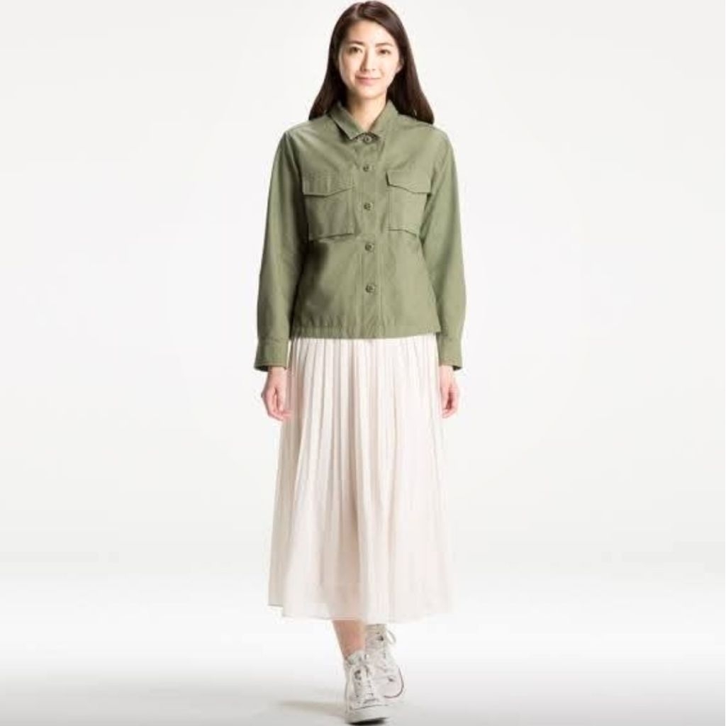 Uniqlo Military Shirt Jacket