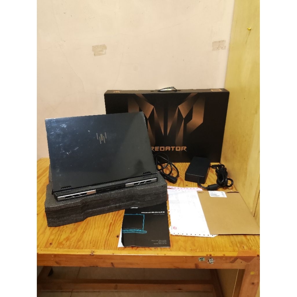 Dijual Acer Predator Helios Neo 16 Intel i9 14900hx RTX 4060 Vram 8gb TGP 140 watt 16gb/1tb W11 PRO 