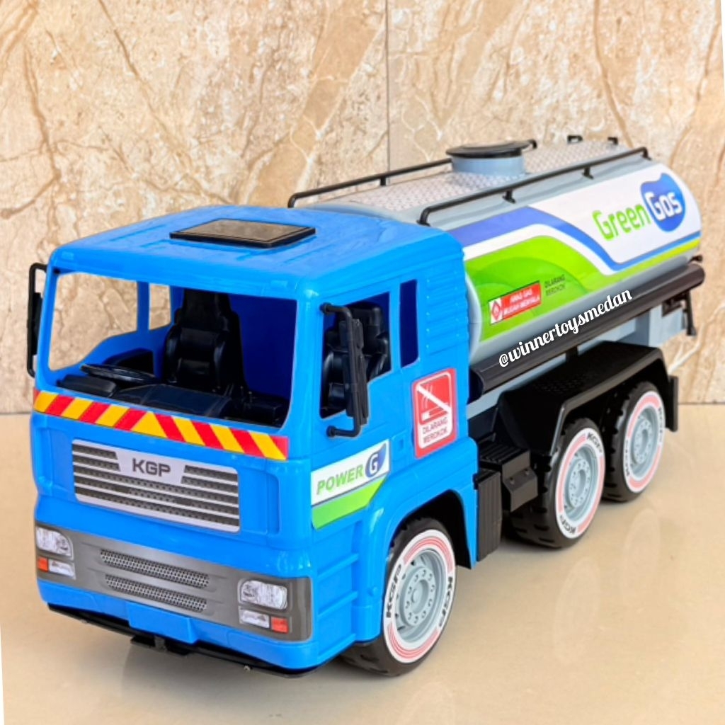 Mainan Truck Tangki Pertamina / Mainan Mobil Tangki KGP 8083 (IE)