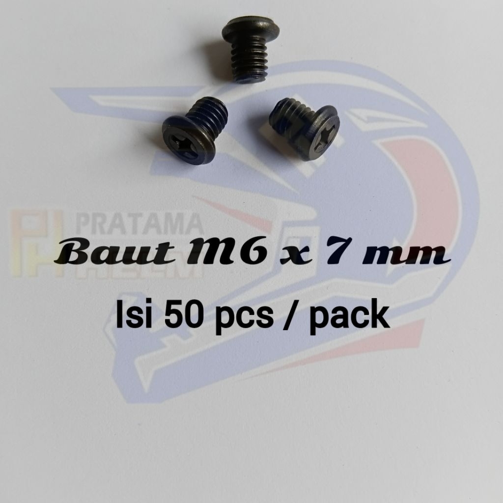 Baut helm Ink Centro isi 50 pcs perbungkus