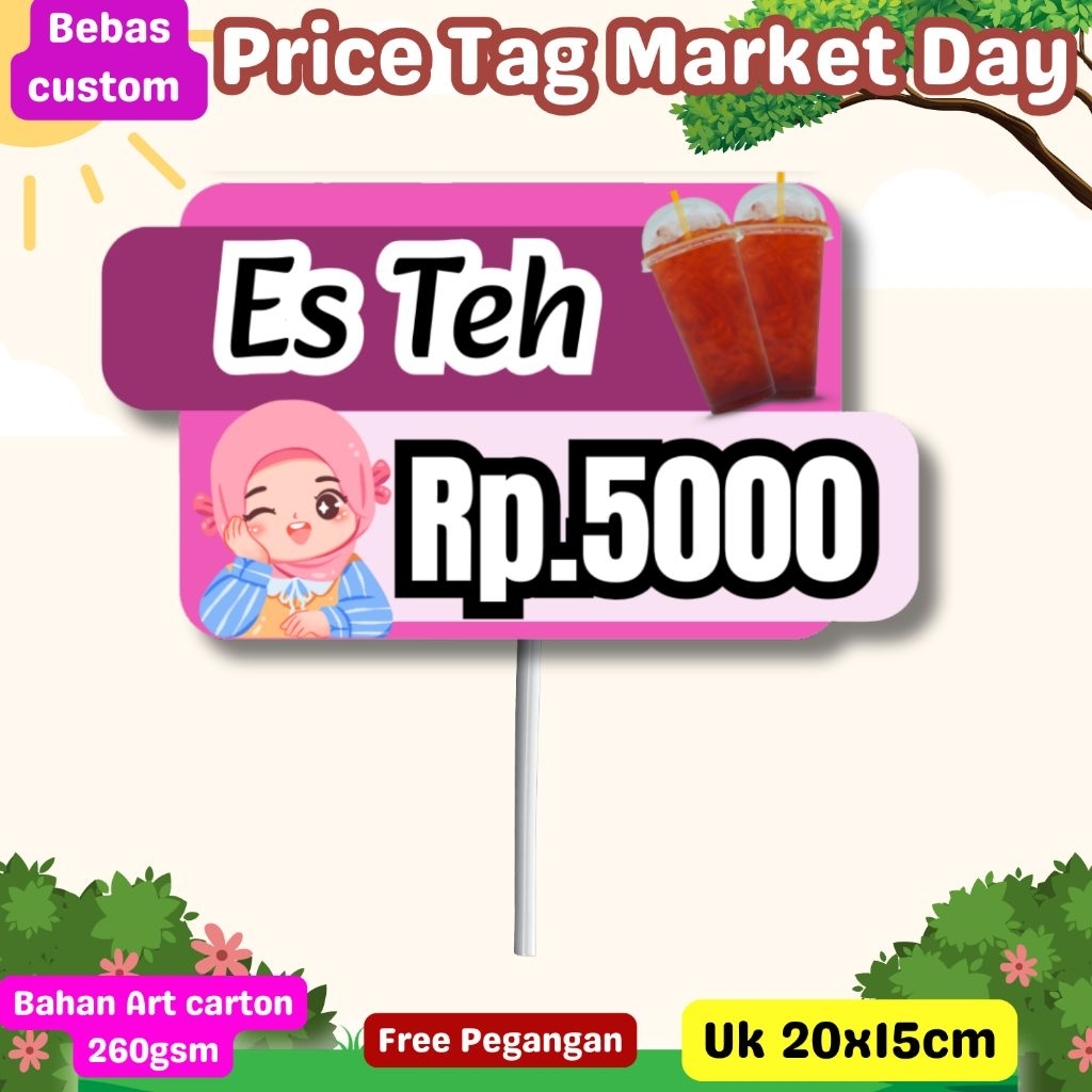 Props Harga Jualan Market Day Custom Harga Menu jualan Part 2
