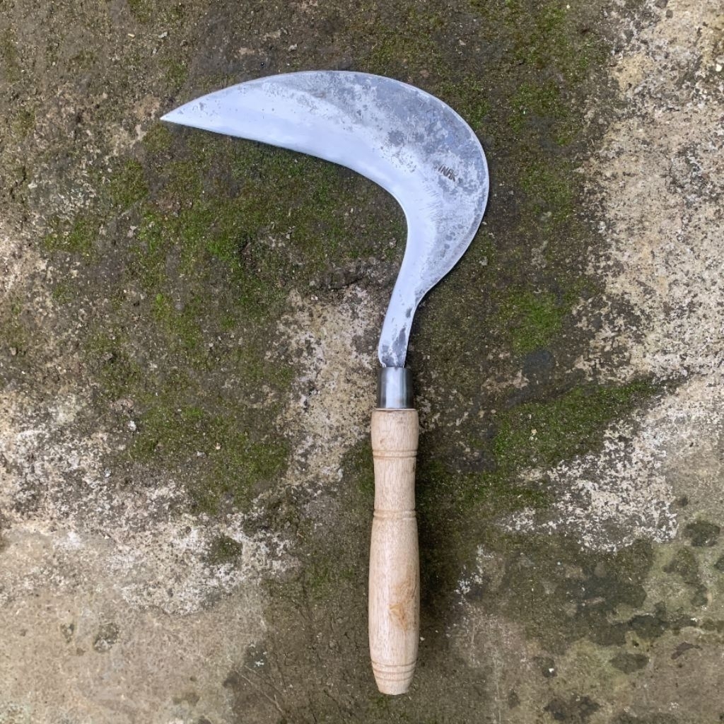 Sabit/Arit BAJA PER Super Tajam | Sabit Model Gaet TanjungSarian Pemotong Padi & Rumput  | Alat Pane