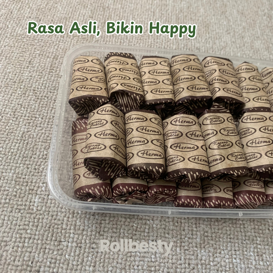 Rollbesty Dodol Garut Asli Cokelat Kacang 1kg Manis Legit HALAL Tanpa Lengket Oleh-oleh Garut