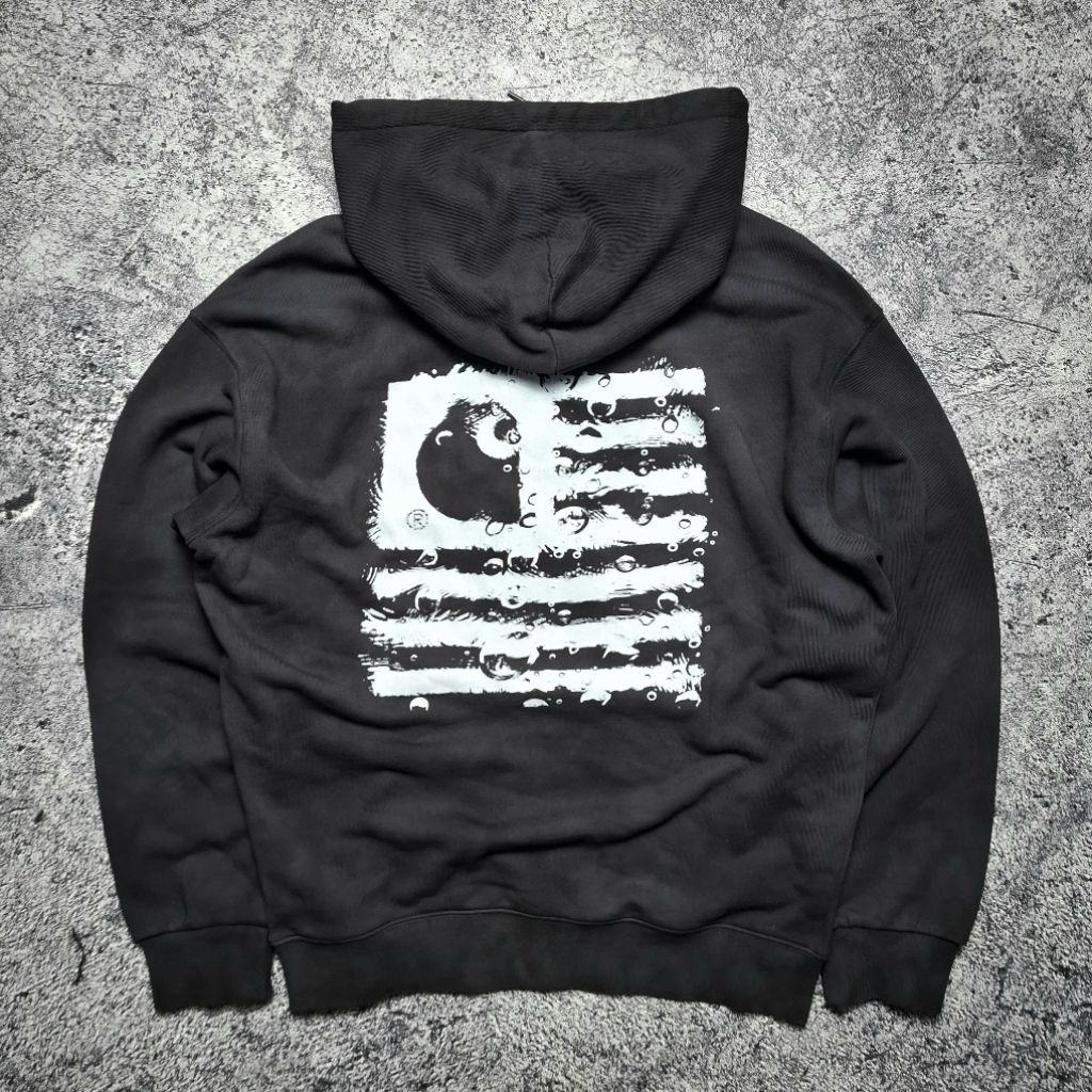 Carhartt WIP Hooded Chromo Sweat - Black