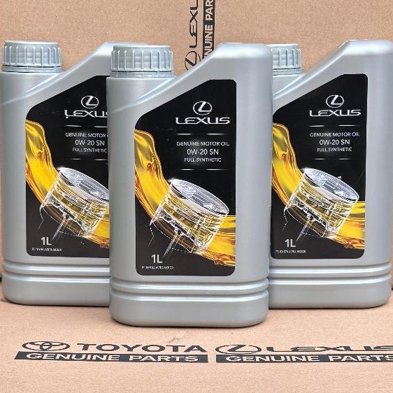 Oli Mesin Toyota/Lexus Full Sintetis SAE 0W-20 Nomer Part O8880-84062 Produk Original Lexus