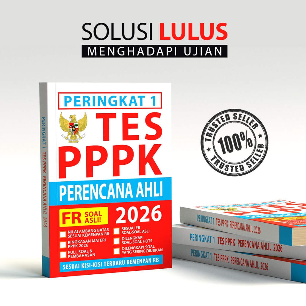 BUKU PPPK TEKNIS PERENCANA AHLI 2026 - Full Soal dan Pembahasan