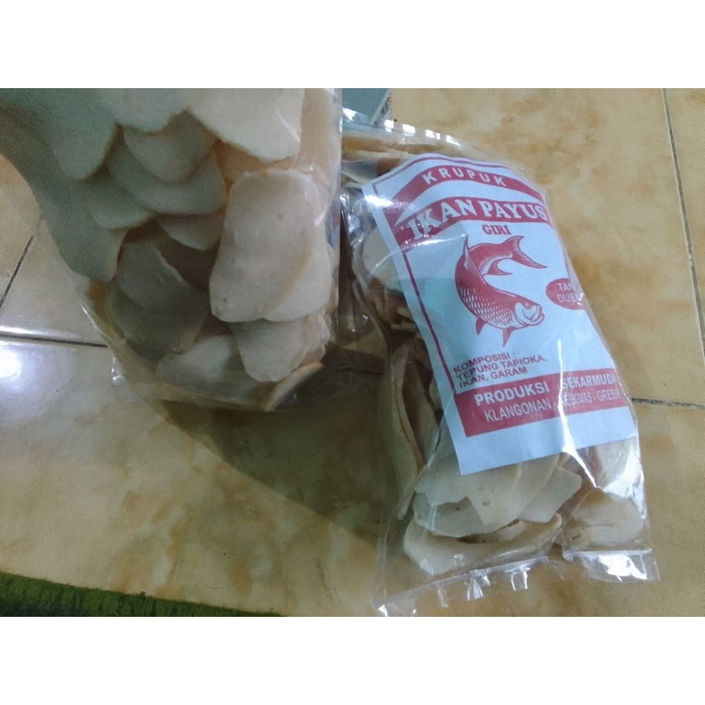 KRUPUK MENTAH IKAN PAYUS