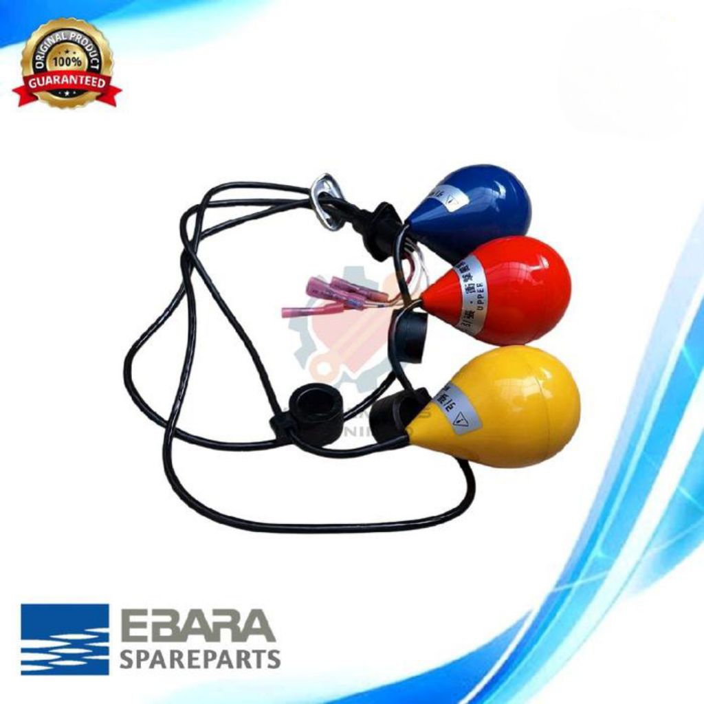 EBARA Pelampung Otomatis Ebara 3 bola Float Switch Automatic Ebara 3 Bola Untuk Pompa Celup Ebara