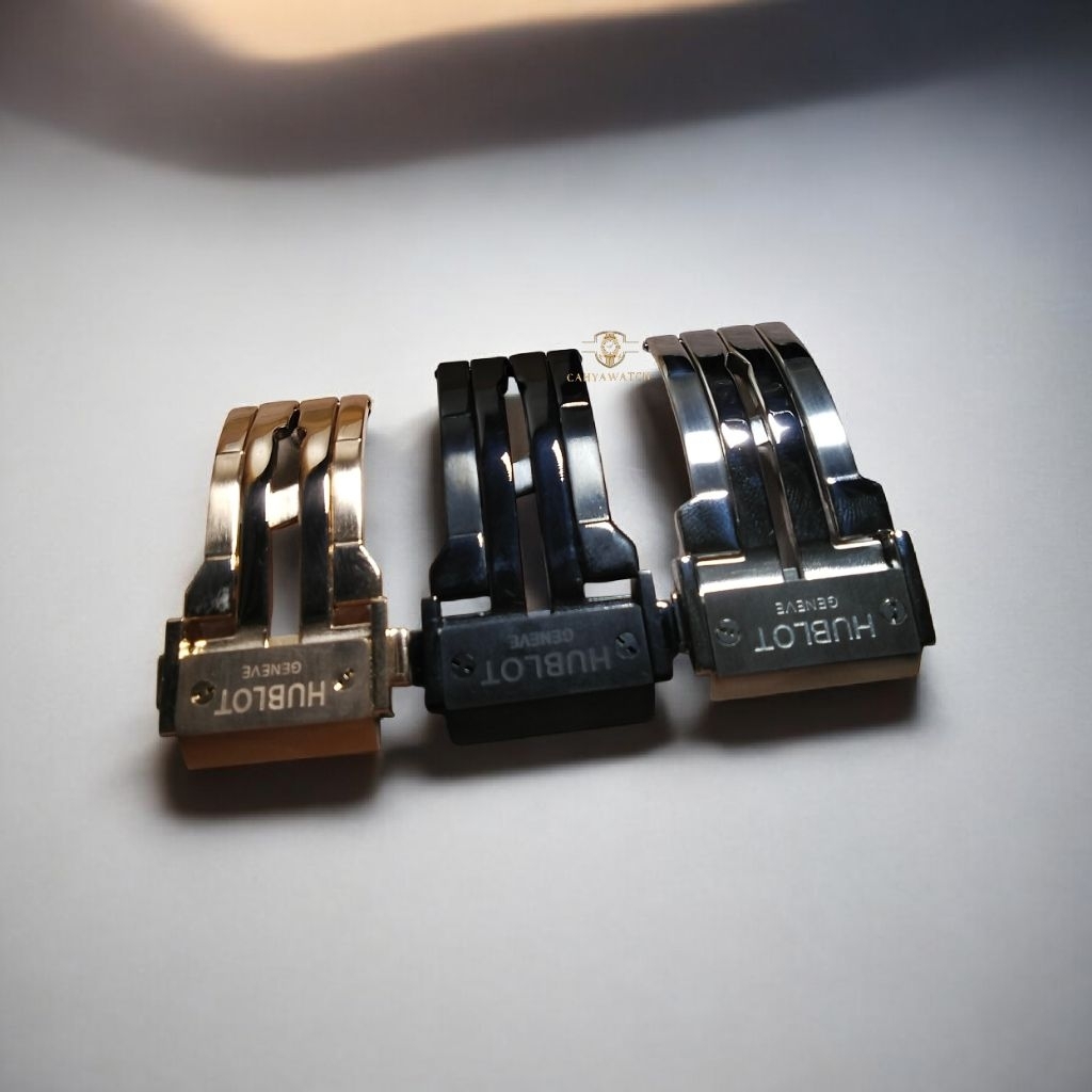 Buckle Engsel Pengait Jam Tangan Hublot Geneve Stainless Steell