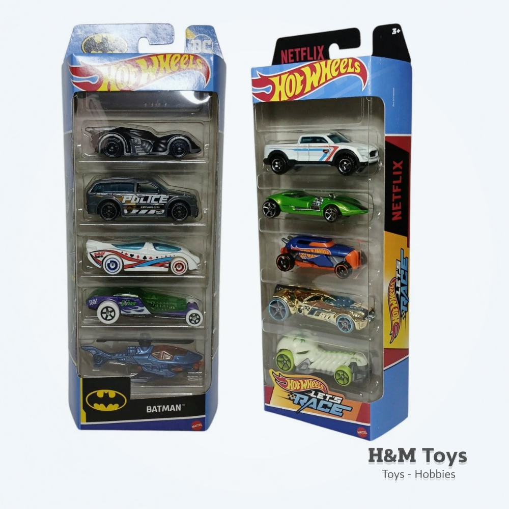 Hot Wheels 5-Pack Hot Wheels Isi 5pcs Assorted - Banyak Pilihan